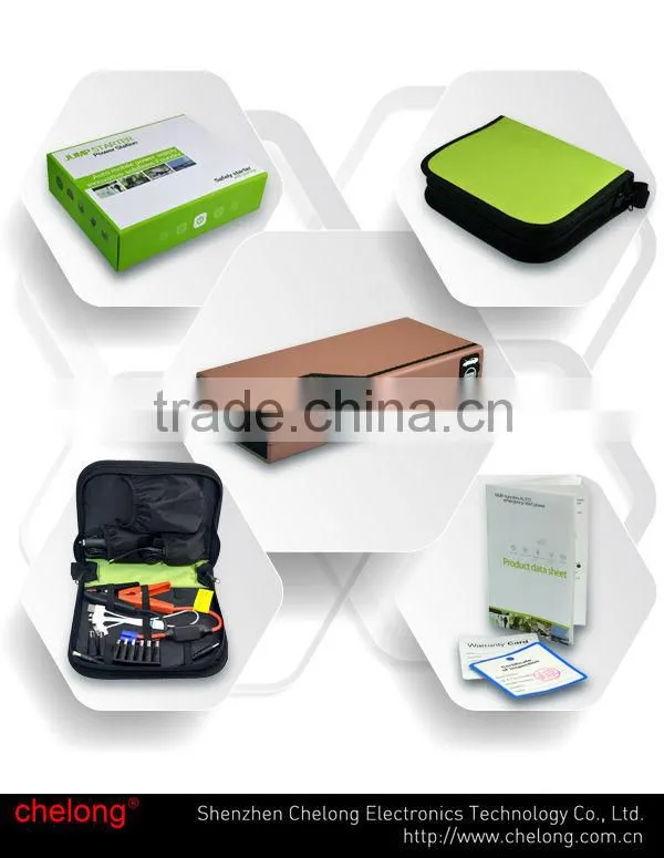AC Factory price multifunction jump starter 12V 14000mAh up to 3000 charge cycles battery jump starter