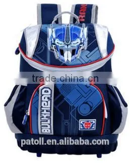 Fashion style transformers eva kids school bag