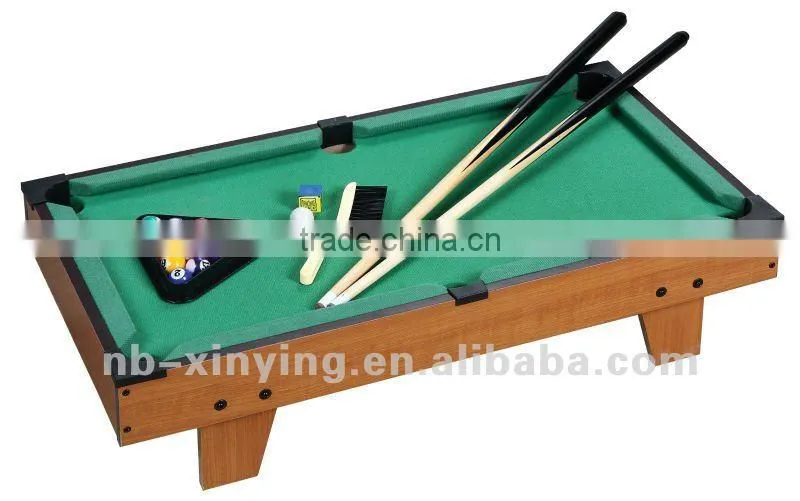 20" Wooden Popular Pool Table with 4 legs for kids
