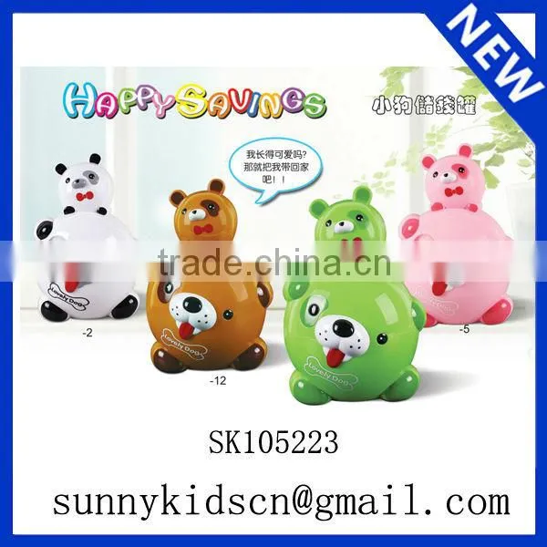Plastic piggy bank for sale custom money box