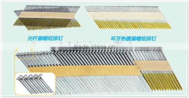 Hot sale 28-degree Paper strip nails