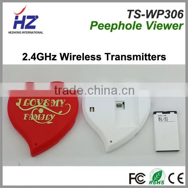 The latest 3.5''TFT-LCD infrared luxury touch screen digital wireless intercom peephole door camera