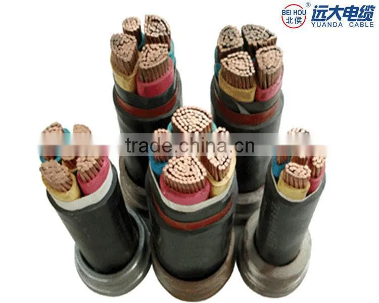 XLPE Insulated No Halogen Low Smoke Fire Retardant Power Cable For Rated Voltage 35kV