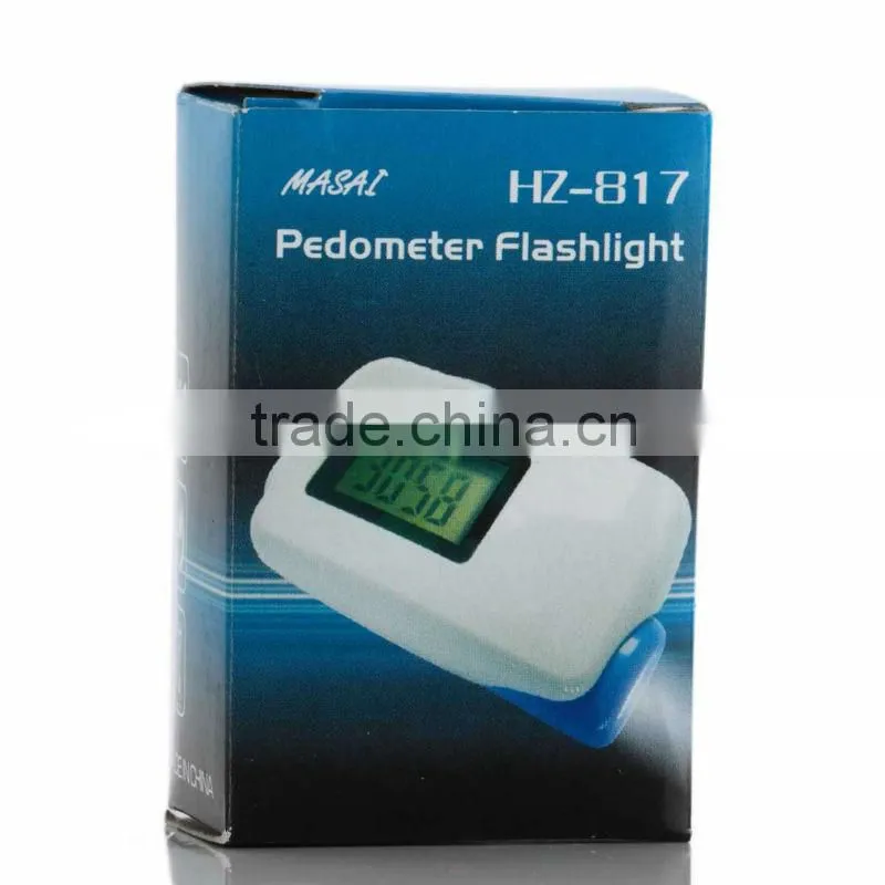 pedometer with stopwatch/5digits LCD display