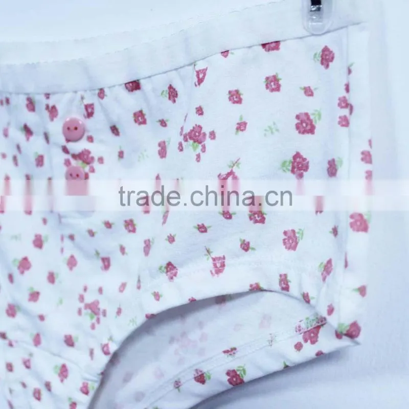 China children's underwear factory stylish girls panties thong little girls preteen underwear