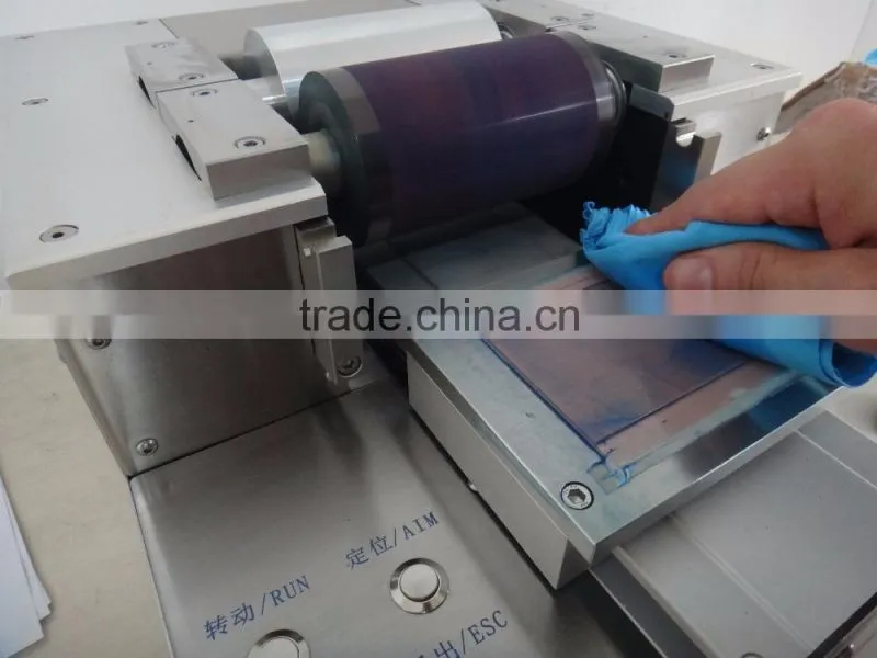High accuracy flexo proofing machine