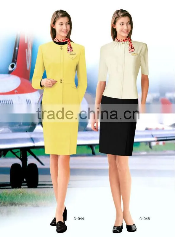 Air line uniform Stewardess cloth Air hostess uniform