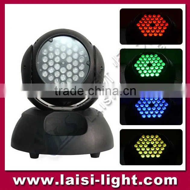 wash 36pcs touch screen led moving head zoom light withTransmiter & Receiver 4in1/5in1/6in1 wireless dmx moving head light