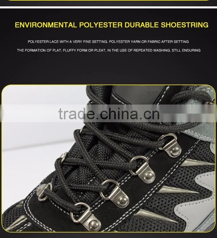 black genuine leather steel toe& midsole low cut safety shoe manufacturer safety shoes