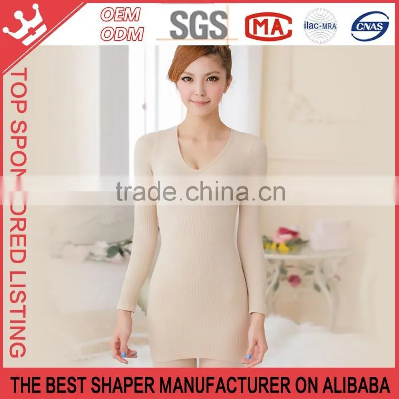 2016 News Women's Winter Thermal Body Suit Heattech Knitted Suit