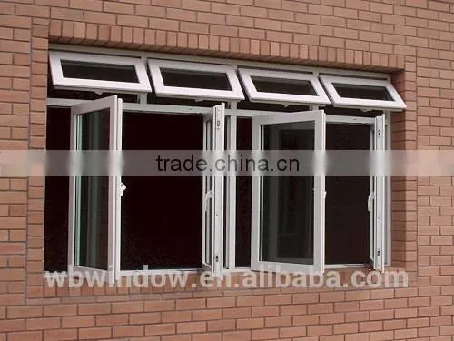 Opening double glazed upvc window clear
