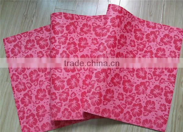 best quality wholesale yoga mat roll pvc 6p free with OEM service made in china