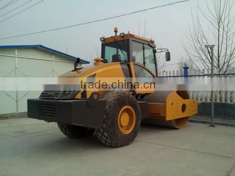 12T Full hydraulic double drive Road Roller with Cummins engine ,sheep foot for sale