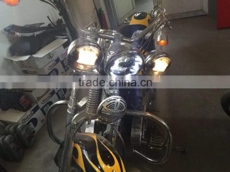 5.75Inch Motorcycle Led Headlights Projector Daymaker Replace Hid Kit For Harley