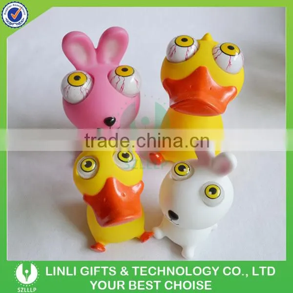 Passed EN71 monkey popping eyes animal toy