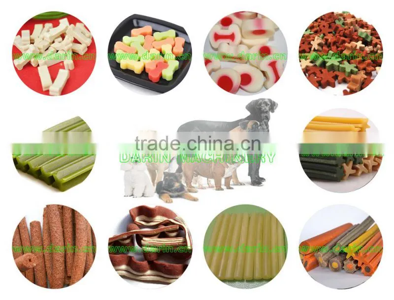 CE Certified Single Color Pet Treats Machine