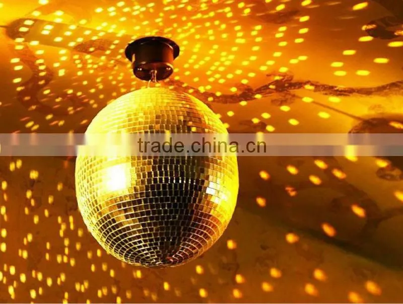 reflect light rotating disco ball 30" 75cm hanging disco mirror ball