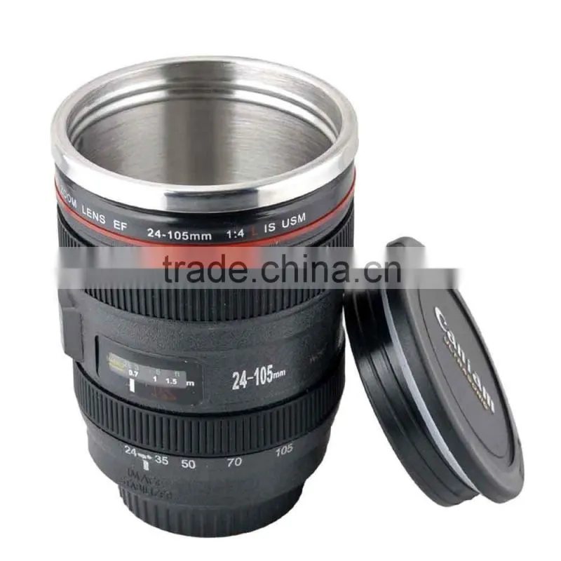 New EF 24-105mm Camera Lens Travel Coffee Mug / Cup / Thermos with Stainless Steel Interior