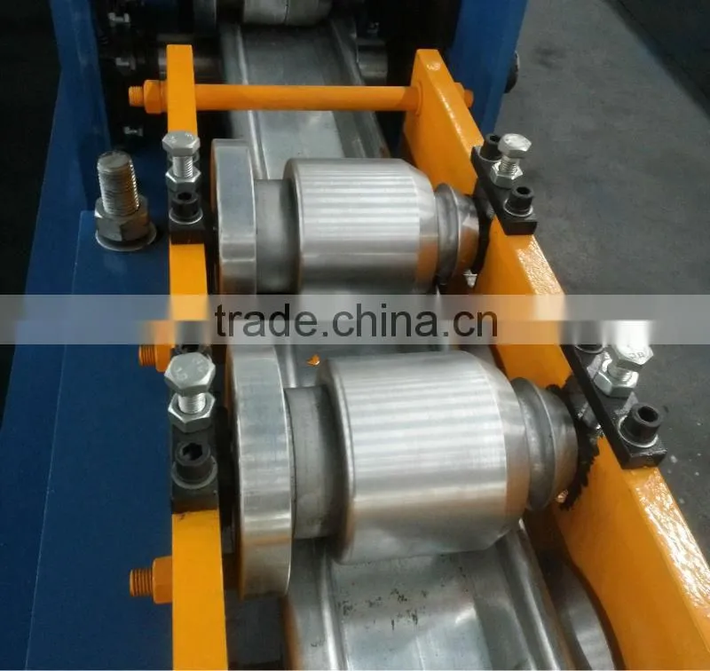 Automatic quick-change C purlin roll forming machine with PLC control system