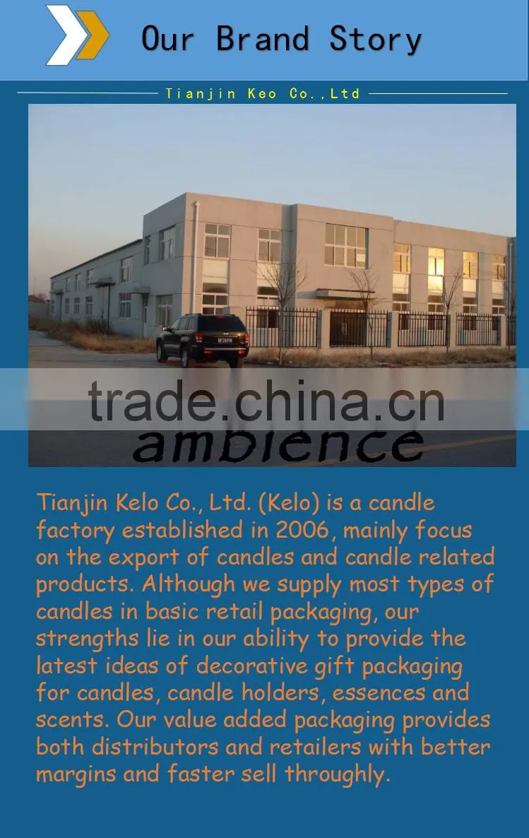 European fashion household act the role ofing is tasted White long rod candles Smokeless tasteless wax candle