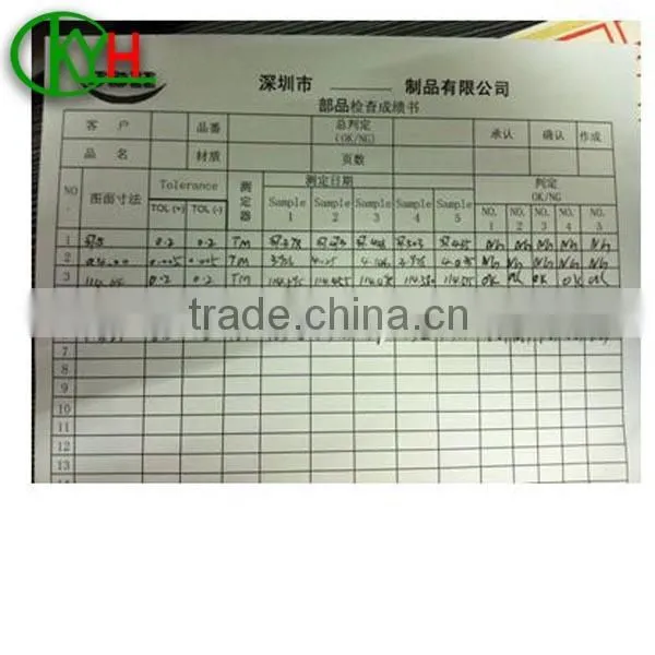 China precision plastic prototype maker
