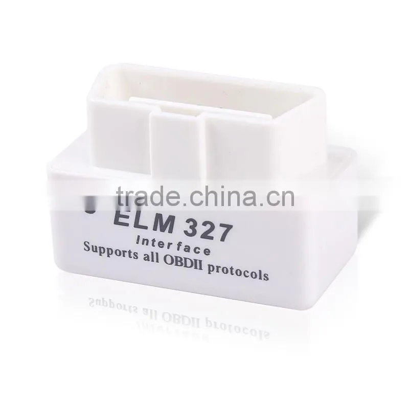 New arrival Version 2.1 ELM327 OBD Advanced MINI ELM 327 V2.1 Black Bluetooth OBD2 Car CAN Wireless Adapter Scanner Tool