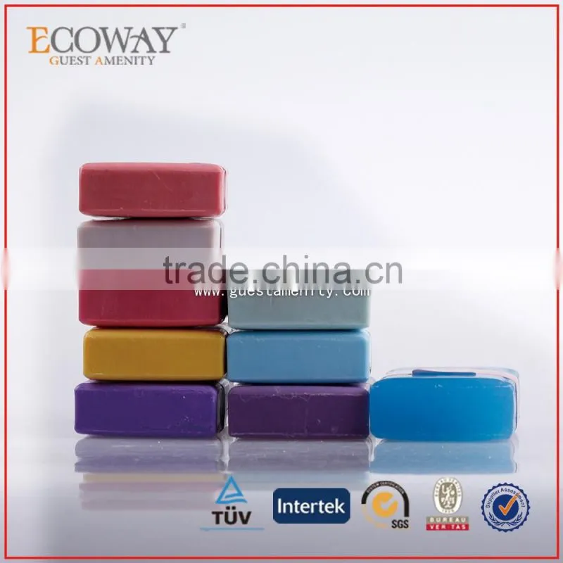 beautiful natural hotel soap best selling square bath toilet soap for hotels