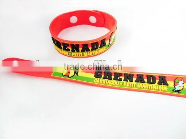 Custom Cheap Personalized Promotional Silicone Bracelet