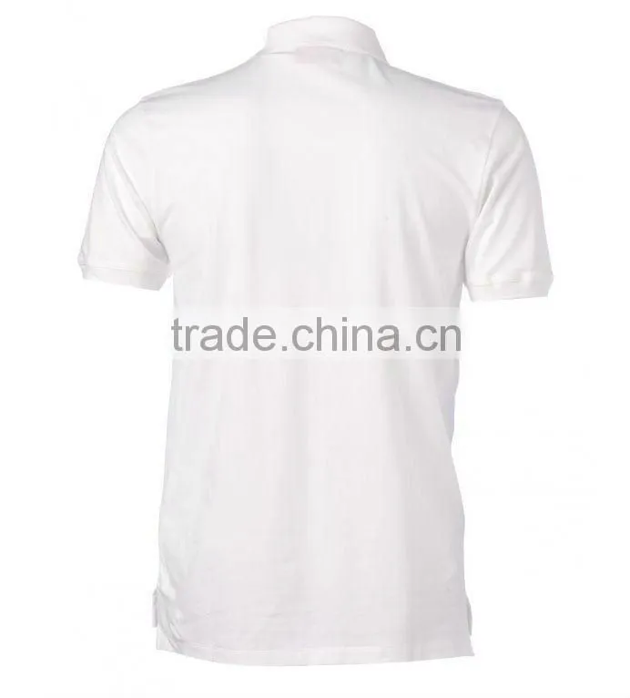 100% Cotton with Customized Logo Men Polo Shirt
