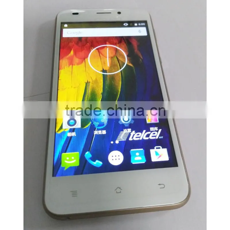 3G Smartphone Android5.1 5inch HD IPS Screen MTK6580 china mobile phone oem mobile phone