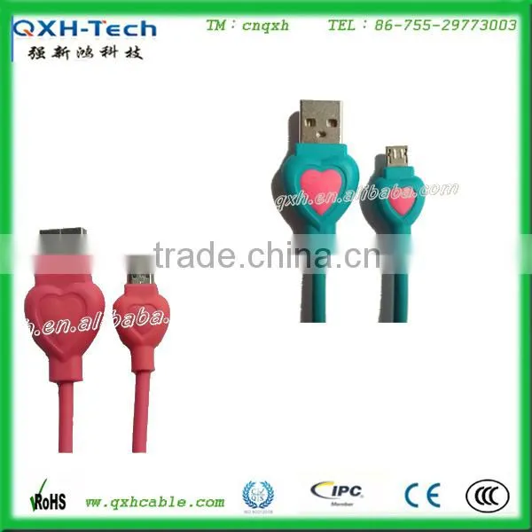 New design charging and sync data micro usb cable