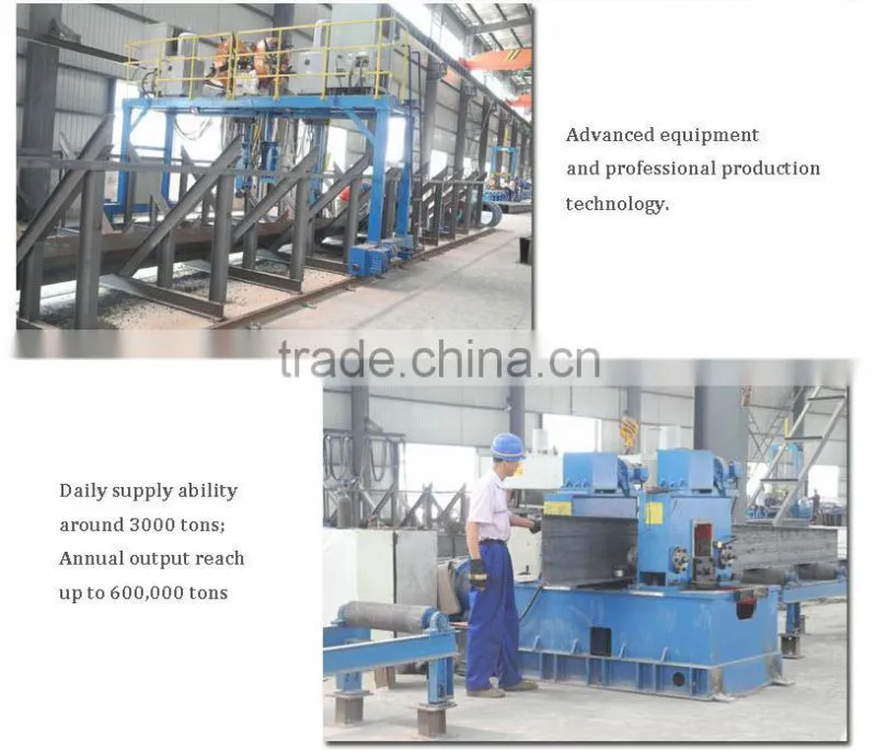 Portal frame of prefabricated light steel structure