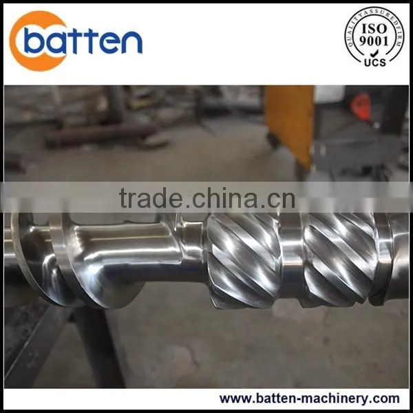 extruder single screw and barrel for plastic machine