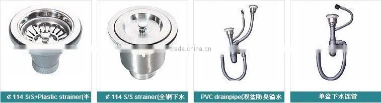 stainless steel Handmade sink 3319B