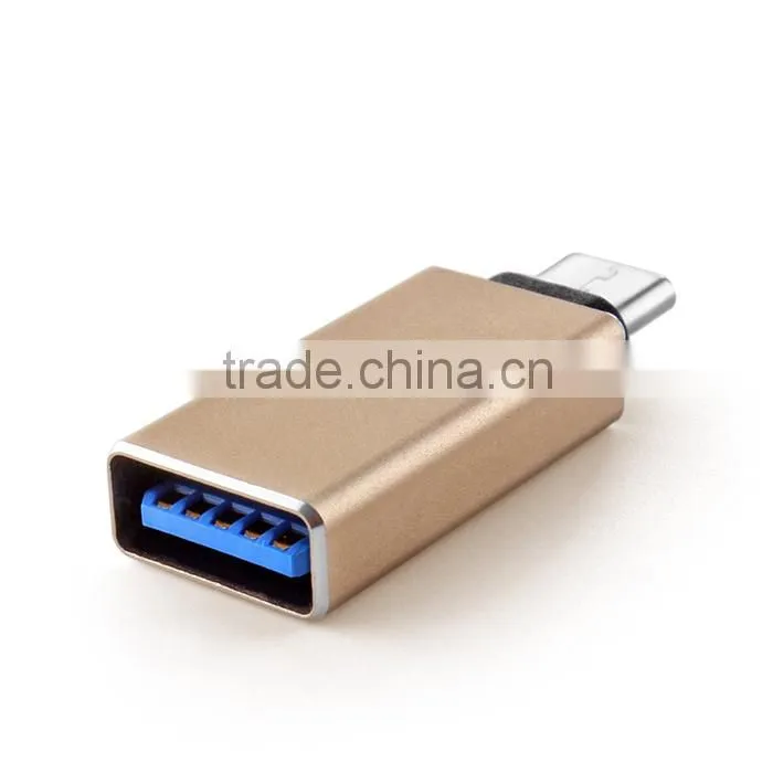 3.1 USB-C(Type-C) to 3.0 USB-A(Type-A) High-Speed Adapter Converter Connector for Apple New Retina MacBook, Nokia N1