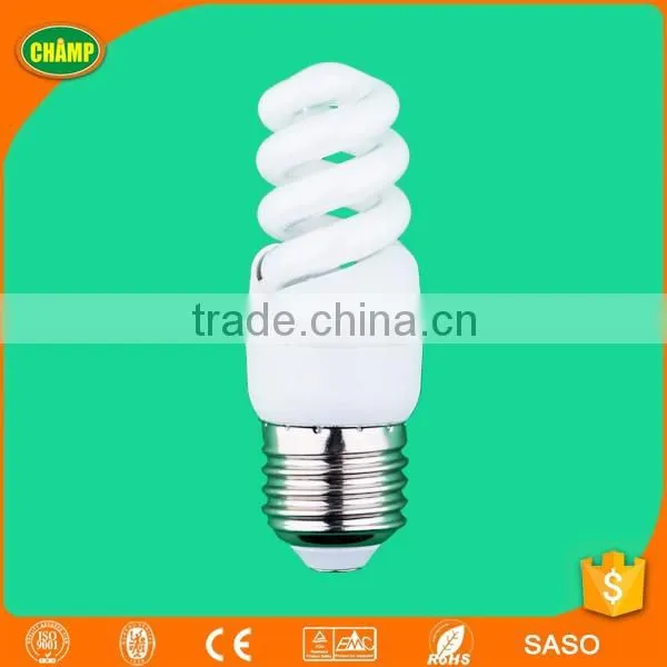 T2 mini spiral energy saving lighting lamp