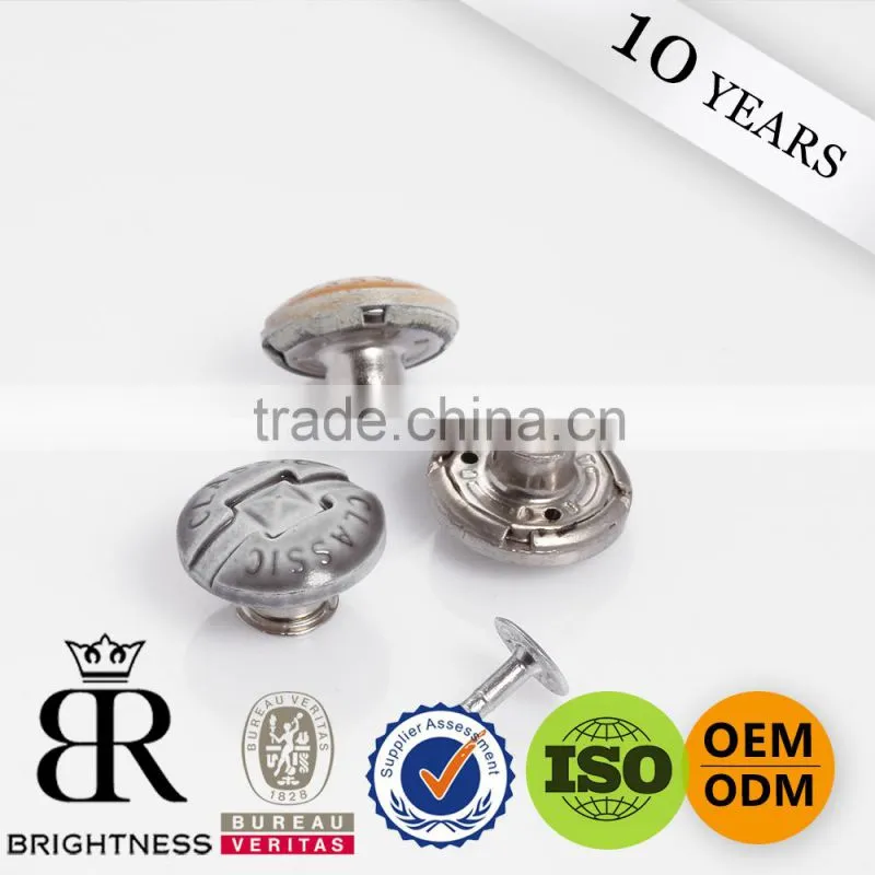 Custom shirt button laser engraved buttons all types of clothing buttons