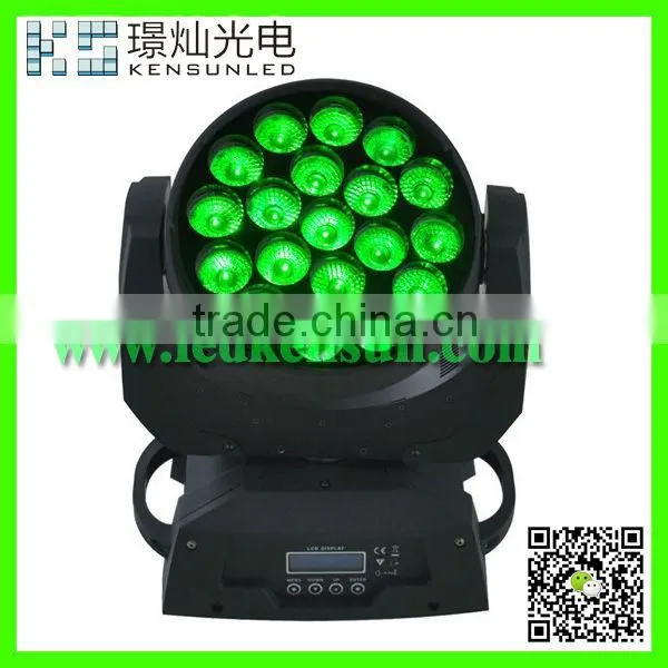 Super Bright 19x9W 3in1 RGB Led Moving Head