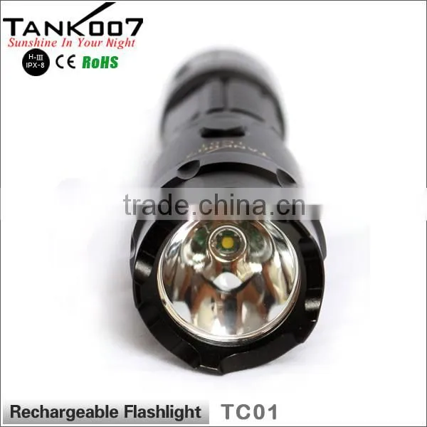 led flashlight work light police torch 12v hunting lights