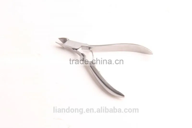 Stainless steel beauty nail clamp