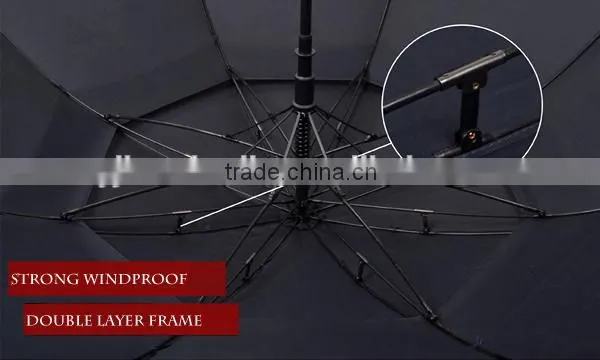 Top Quality Double Layer Golf Umbrella 30 Inch