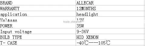 35W/12V Hylux 2a88 HID BALLAST /xenon hid LAMP RAPLACE HALOGEN LIGHT / CAR PART FAST BALLAST