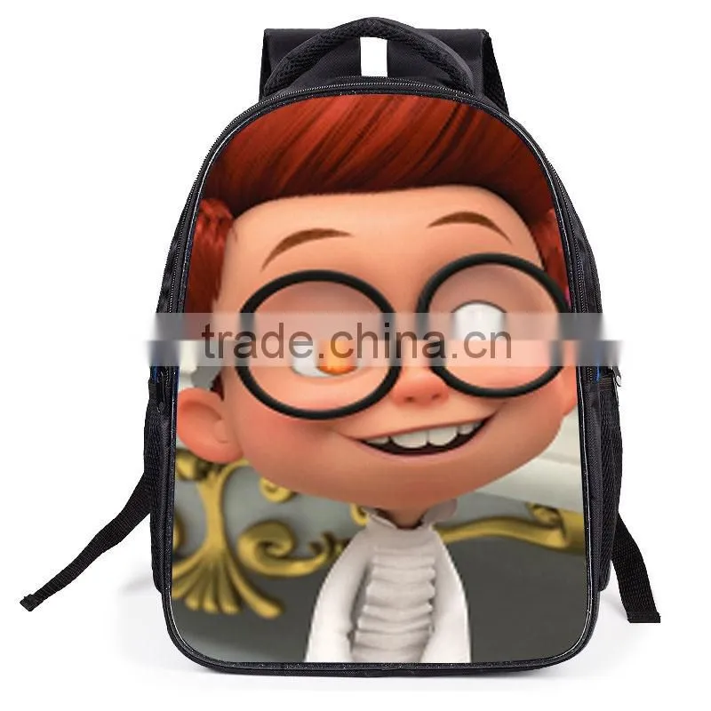 Fashion Wholesale Custom Printed Promotion kids school bag 2016
