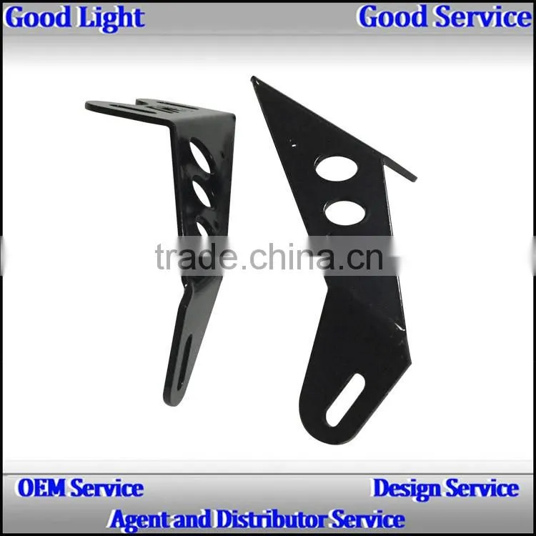 Wholesale price engine led headlight light bar Hood bracket and mount for offroad,J-eep w-rangler JK JT