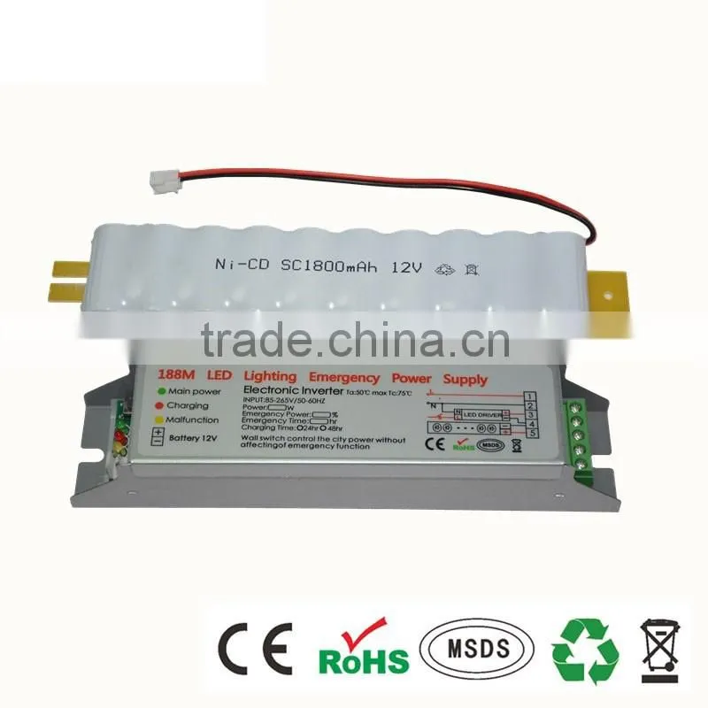 LED line lights emergency power Supply / led Emergency Battery Pack Shenzhen factory manufacturer