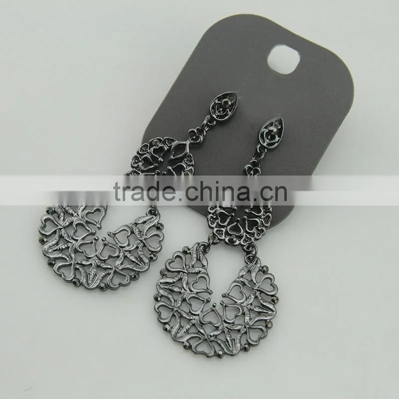 Factory Price Charm Fashion Wedding Gift Europe And America Jewelry Heart Shaped Stud Earrings