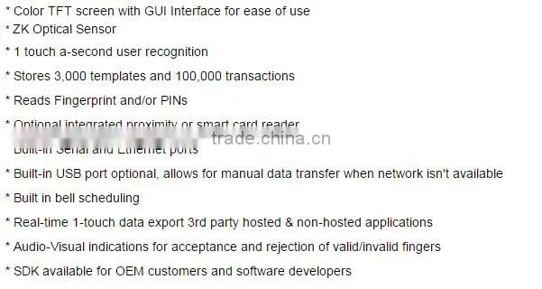 Free software linux system time attendance rfid TCP/IP Webserver fingerprint time attendance recorder