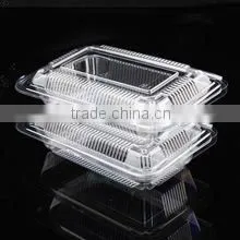 clear disposable container