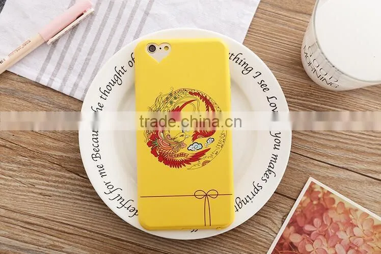 Eco-friendly silicone phone case/cute cartoon phone case for Iphone cellphone