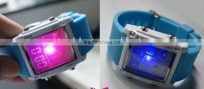 new design led waterproof watches